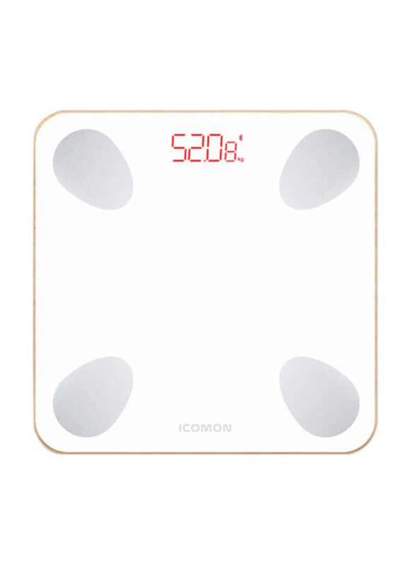 

Generic Bluetooth Body Fat Scale Digital Weight Scale, FG265RB, White