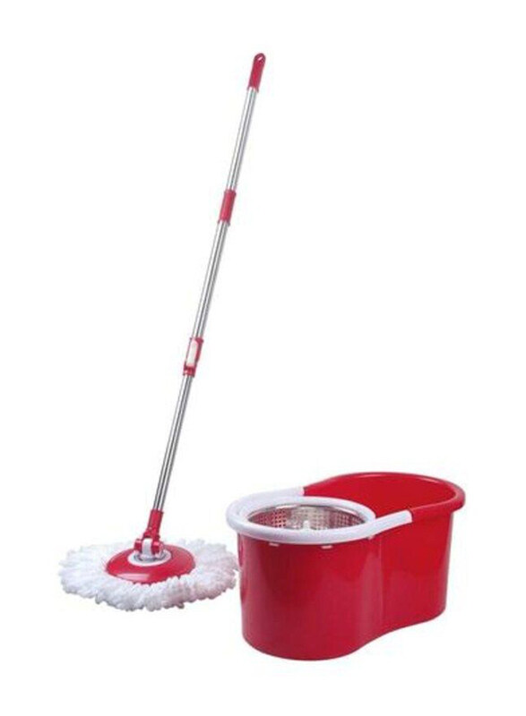 

Generic Spin Mop Bucket, Red/White