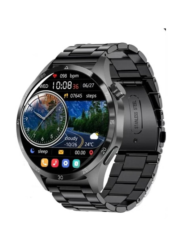 

Roxxon Smartwatch with Bluetooth Calling, Black