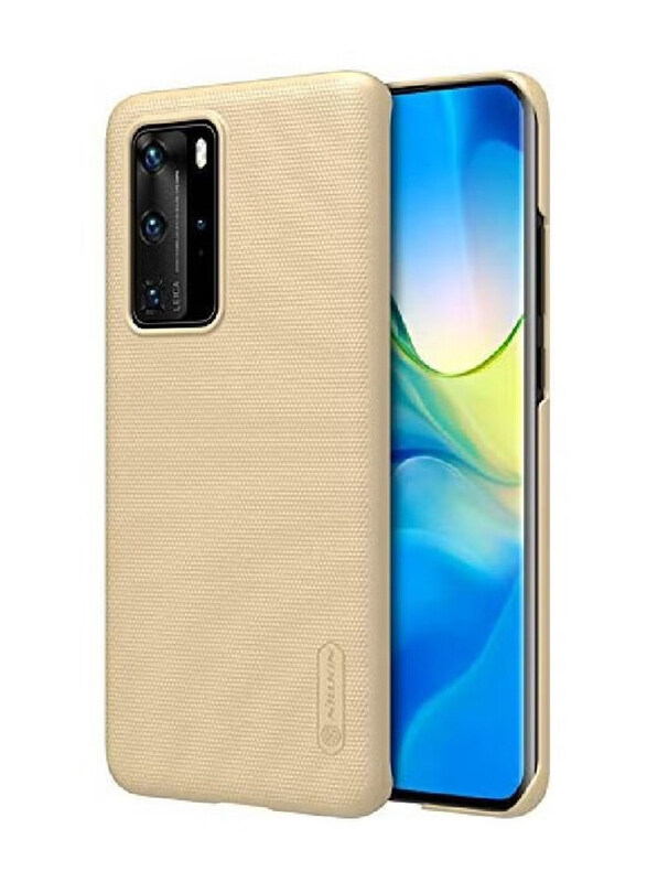 

Nillkin Huawei P40 Pro Super Frosted Shield Back Hard Mobile Phone Case Cover, Gold