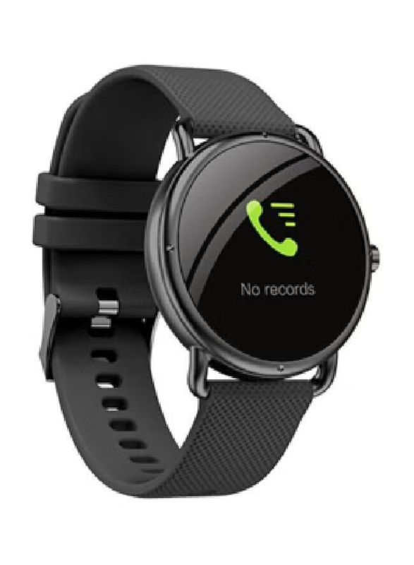 lood Oxygen & Heart Rate Monitoring Long Standby Bluetooth Smart Fitness Watch, Black