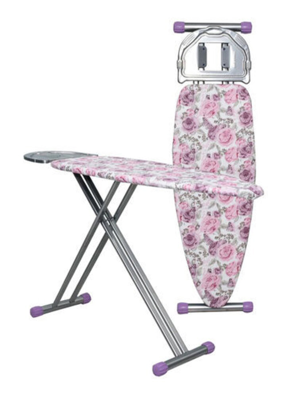 Foldable Ironing Board with Built-In Iron Holder, HETM523F00473, Multicolour