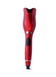 Rose Shape Automatic Hair Curler Wand Red