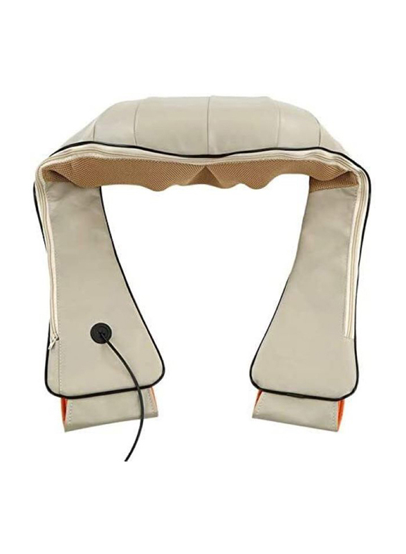 Multi-usage Vibration Body Massager, White/Gold