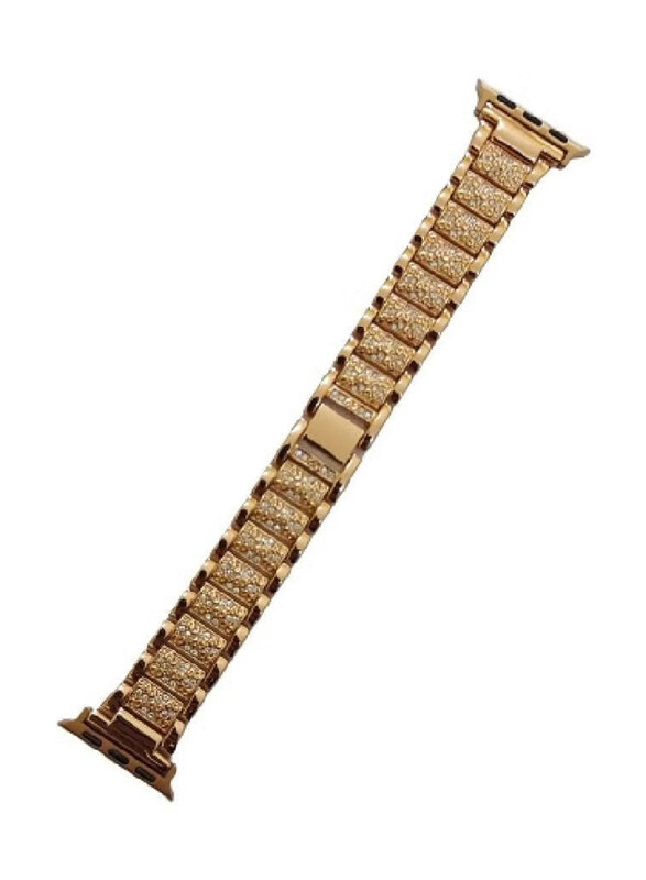 

Generic Stylish Replacement Band Strap for Apple Watch 38/40/41mm, Rose Gold