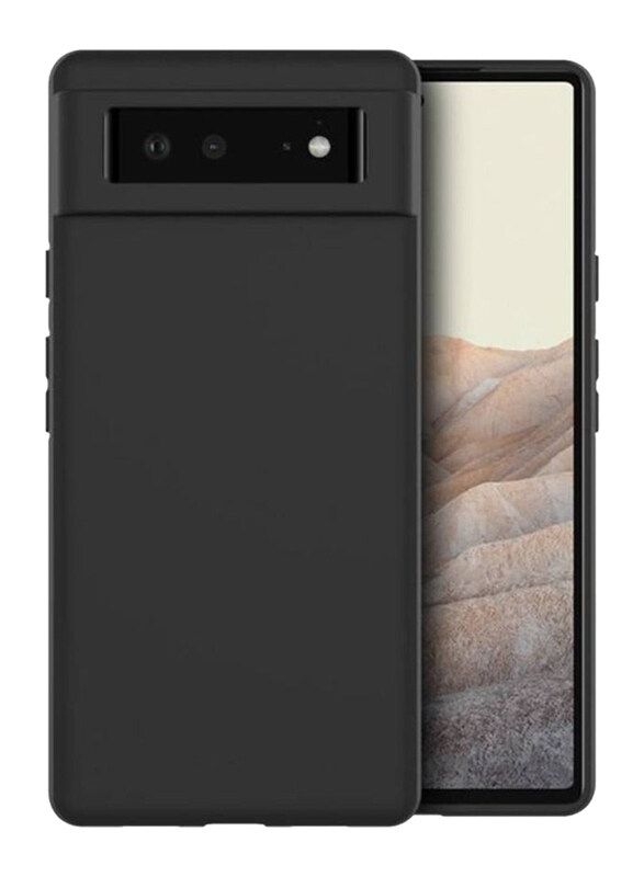 

Generic Google Pixel 6 Protective Shockproof Full Coverage Soft TPU Mobile Phone Case Cover, Black