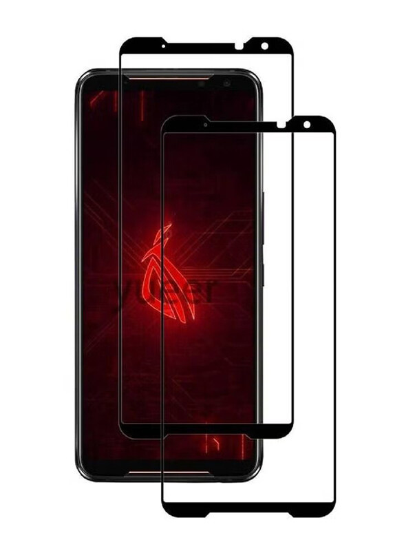 

Generic Asus Rog Phone 3 HD Clear High Responsive Tempered Glass Screen Protector, 2 Pieces, Clear