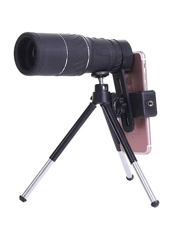 16x 52 Dual Focus Monocular Telescope, Black