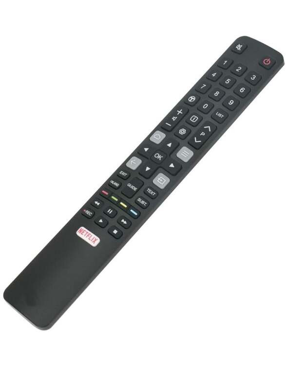 New Replacement Remote Control For TCL Smart, LCD, LED TV's Black