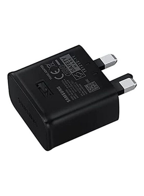 15W Type-C Power Adapter For Samsung Black