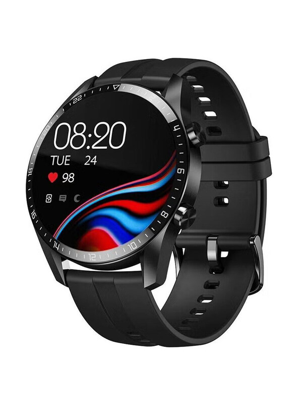 

Generic Sports And Business 46mm Smartwatch, Ip67 Waterproof Pedometer, Black