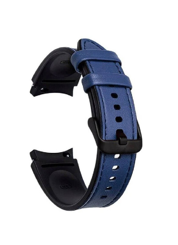 

Generic Leather Replacement Band for Samsung Galaxy Watch 4, Blue