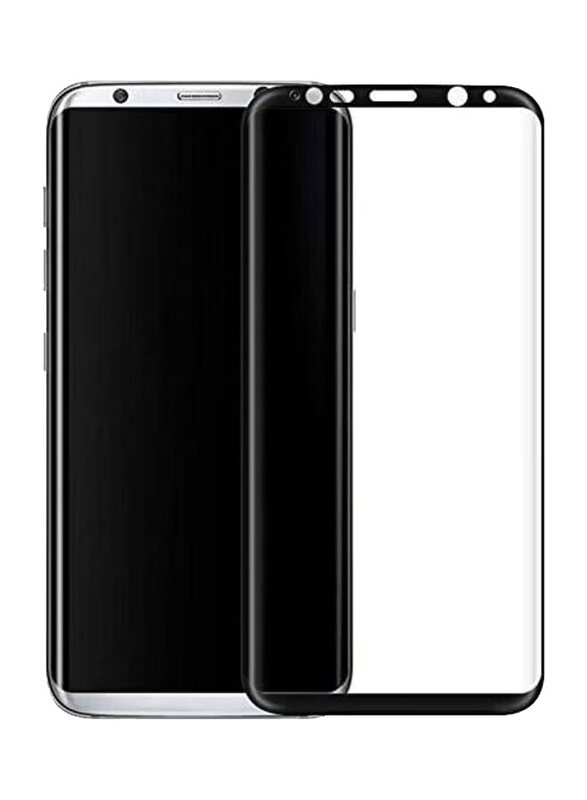 

ICS Samsung Galaxy S8 Mobile Phone Screen Protector, Clear/Black