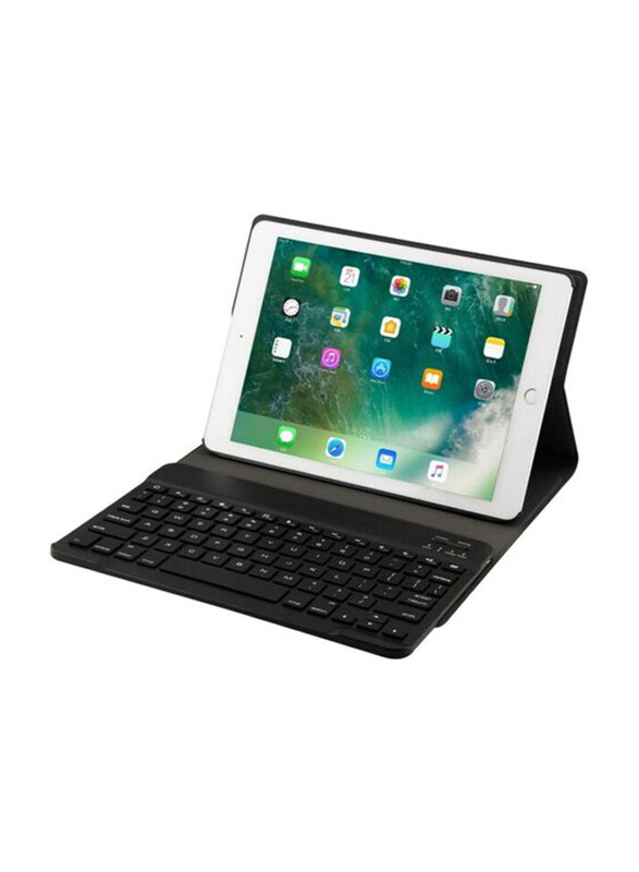 

Generic Bluetooth English Keyboard with Case Cover for Apple iPad Pro 9.7-Inch, Black