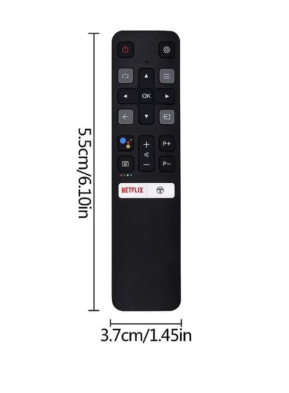 New Replacement  Remote Control For TCL Smart TV Black