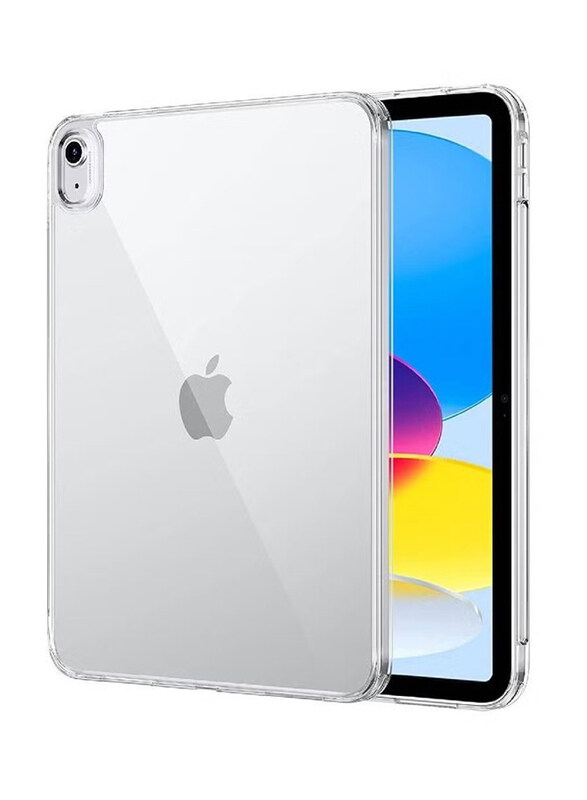 

Generic Apple iPad 10th Generation 10.9'' 2022 Ultra Clear Soft Flexible Transparent Bumper Back Tablet Case Cover, Clear
