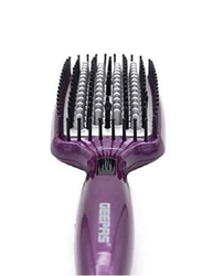 Geepas Beauty Ceramic High Quality Hair Dryer Brush, GHBS86012, Purple