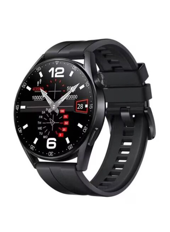 

Haino Teko RW33 46mm Germany Smart Watch with 2.5" Curve Glass, BT Call Music Sports, Black