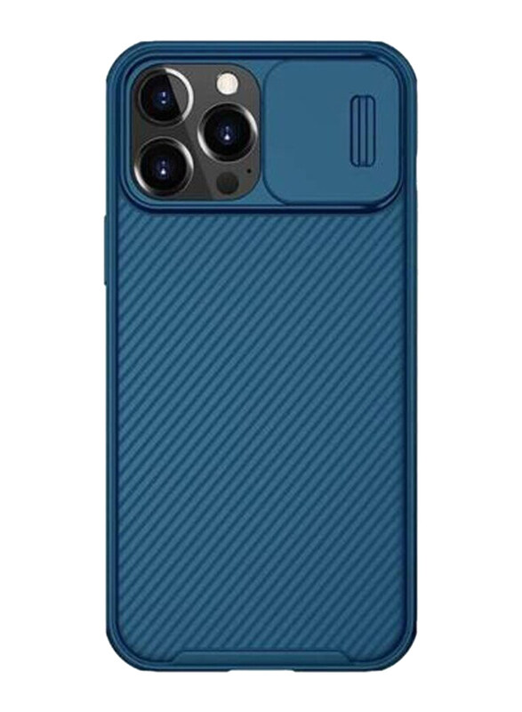 

Nillkin Apple iPhone 12 Pro Max CamSheild Mobile Phone Case Cover with Slide Camera Protection, Blue