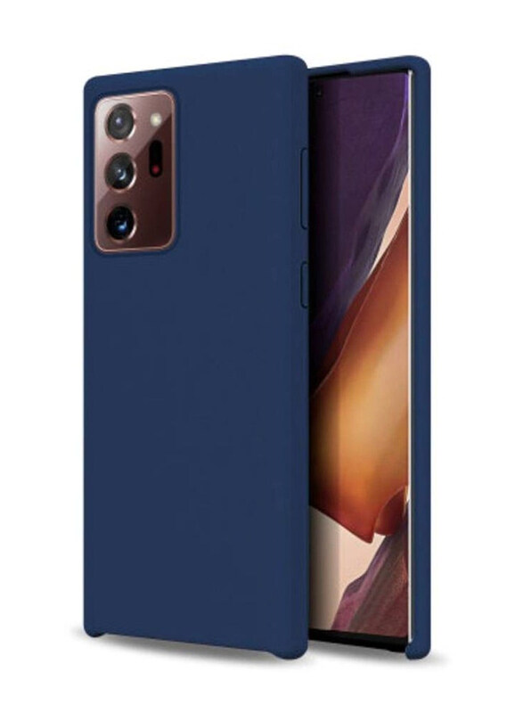 

Generic Samsung Galaxy Note 20 Soft Silicone Mobile Phone Back Case Cover, Blue