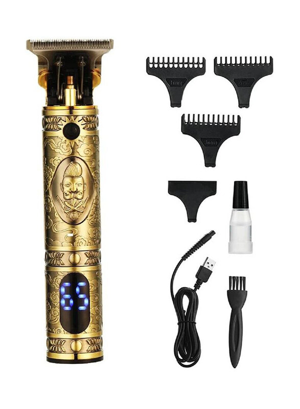 

Rabos Electric Cordless Hair Trimmer, Gold