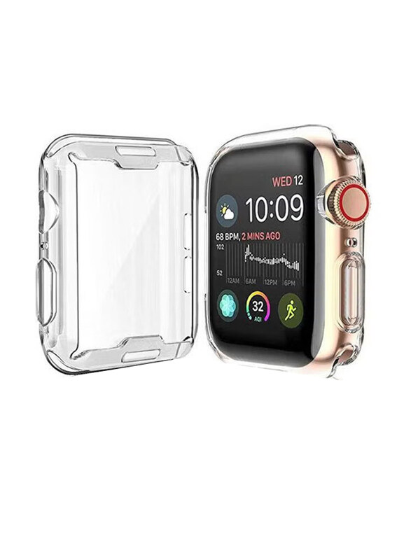 

Generic Protective Watch Case Cover For Apple Series 4 44mm, Clear