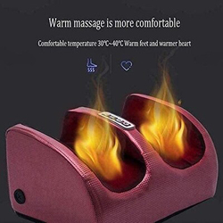 Deep Kneading Shiatsu Foot Massager Machine, One Size, Red