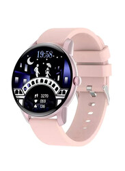 Full Touch Smartwatch with Bluetooth Calling, Pink