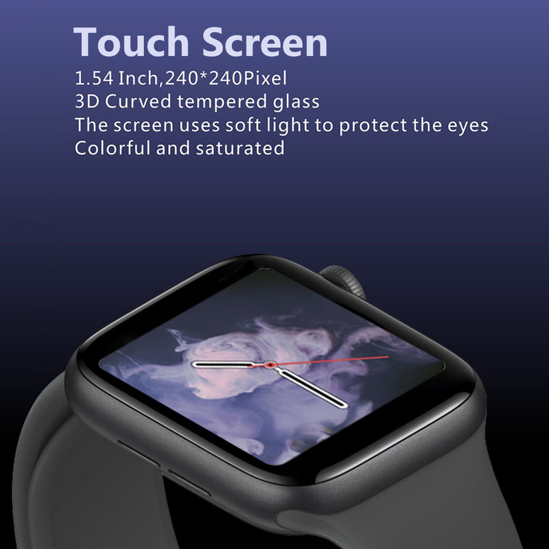 1.54-inch Smartwatch, Grey/Blue
