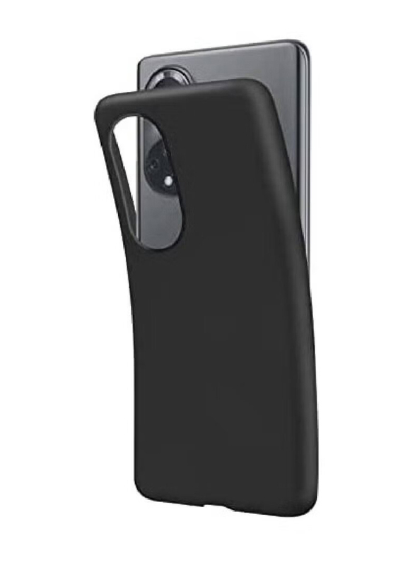Huawei Honor 50 5G Slim Soft TPU Back Mobile Phone Case Cover, Black