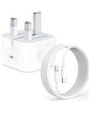 20W USB C Fast Charger For iPhone 14 Plus/14/14 Pro/14 Pro Max/ 13 12 11 Pro Mini XS XR X iPad With 1.5m Cable White