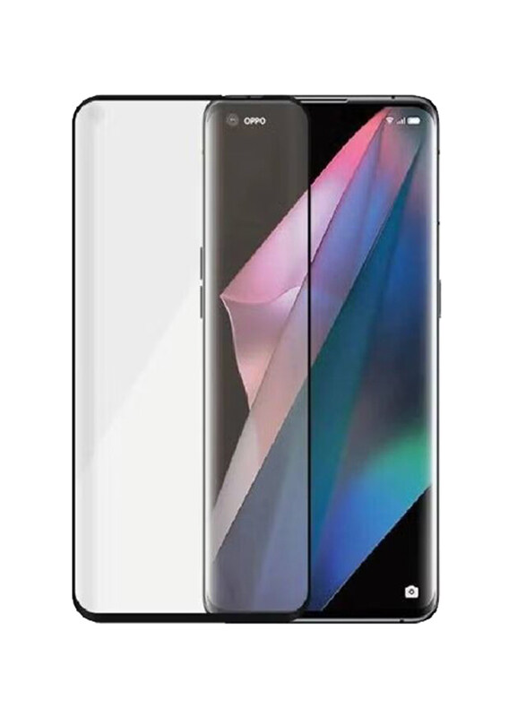 

Generic Oppo Find X5 Lite Full Glue 9D Tempered Glass Screen Protector, Clear