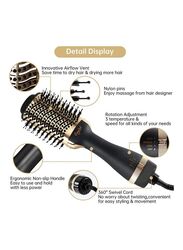 Arabest Styler and Volumizer Brush Blow Dryer Styler, Black