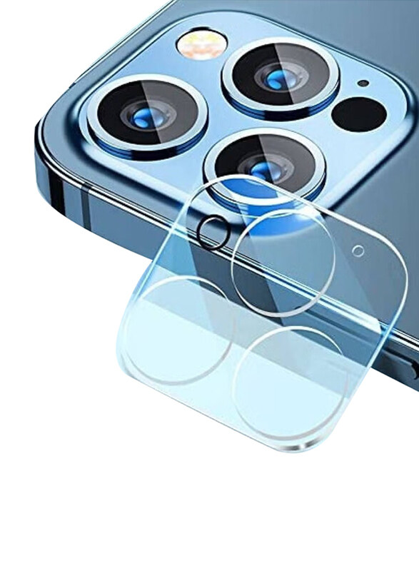 

Generic Apple iPhone 13 Pro Max Tempered Glass Camera Lens Protector, Clear