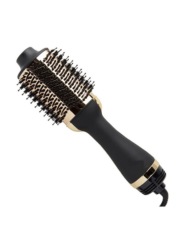 

Arabest Professional Hot Air Styler One Step Hair Dryer & Volumizer Hair Straightener Brush Comb, Black