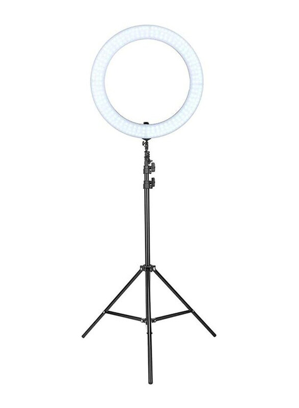 

Generic Universal Photography LED Ring Light Tripod Stand with Phone Holder, Multicolour