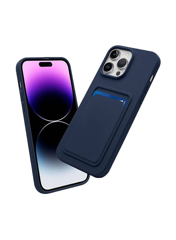 

Olliwon Apple iPhone 14 Pro Max 6.7-inch Protective Shock-Absorbing Slim Fit Durable Wallet Mobile Phone Case Cover, Blue