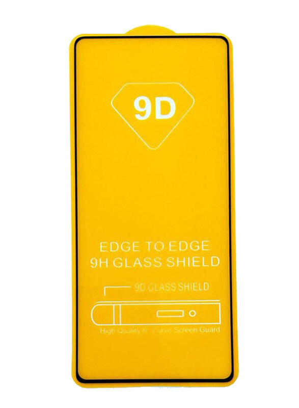 

Generic Xiaomi Redmi Note 9s/Note 9 Pro Full Adhesive 9D Glass Screen Protector, Clear