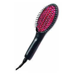 Professional Electric Hair Dryer Brush, Black/Pink