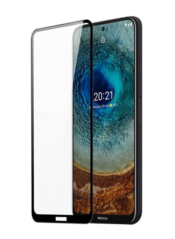 

Ics Nokia X10/X20 HD Full Coverage 9H Hardness Tempered Glass Screen Protector, Clear