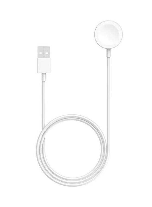 

AXA Magnetic Wireless Charging USB Cable Adapter Charge For Smart Watch White