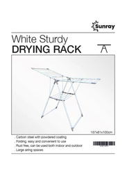 Sunray Sturdy Drying Rack, White