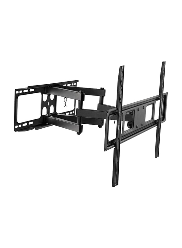 Swivel Articulating Dual Arms Head TV Wall Mount 37 to 70-inch TVs, Black