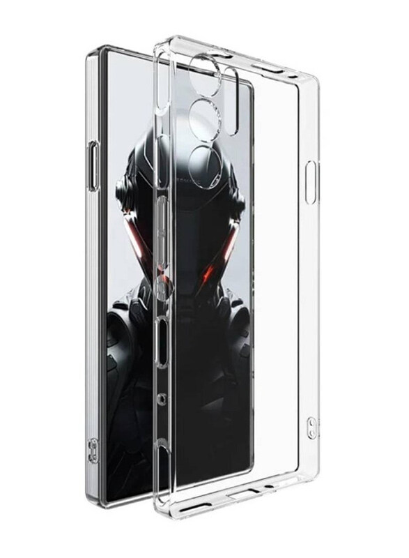 

HYX ZTE Nubia Red Magic 9 Pro/9 Pro+ Protective Slim-Fit Anti-Scratch Shock Absorption Mobile Phone Case Cover, Clear