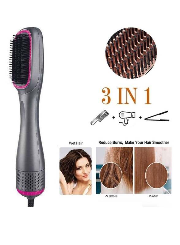 Professional 3 in 1 Hair Straightener Steam And Infrared Hair Dryer