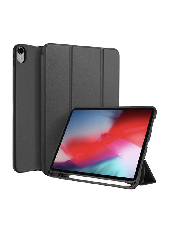 

Dux Ducis Apple iPad Pro 11-inch 2018 Smart Folio Stand Tablet Case Cover, Grey