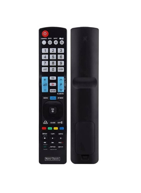 

Ics Replacement Remote Control Fit for All LG TV Smart LCD, LED, Black