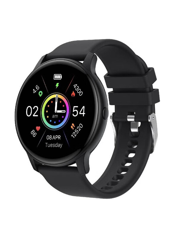 

Generic Full Touch Smartwatch with Waterproof, Black