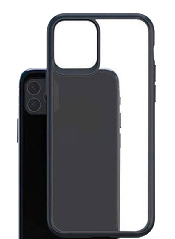 

Generic Apple iPhone 12 Protective Hard Mobile Phone Case Cover, Black