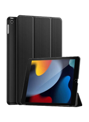 10.2" Slim Stand Hard Back Shell Protective Smart Tablet Cover Case, Black